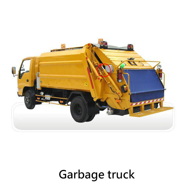 تنطبق على شاحنة القمامة