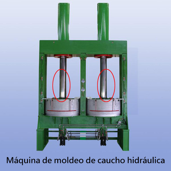 Máquina de moldeo de caucho hidráulica